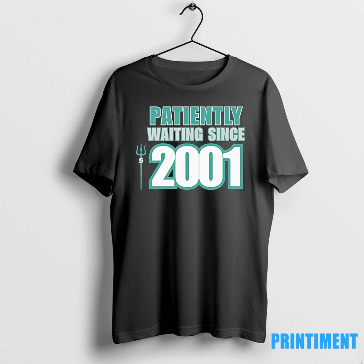 Seattle Baseball Al West Title Patiently Waiting Since 2001 Tshirts Sweater Unisex T-shirt, Sweatshirt, Hoodie, Long Sleeve Tee - T-Shirt, Sweatshirt, Hoodie