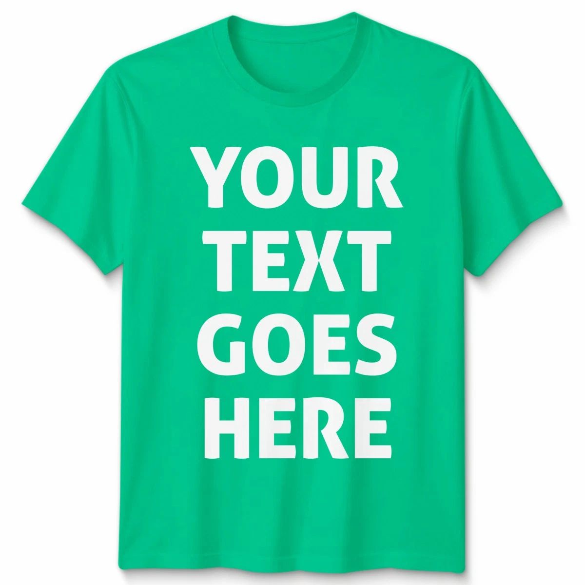 Custom Text Personalised Custom T-Shirt Your Text Design Mens Womens Tee Unisex T-shirt, Sweatshirt, Hoodie, Long Sleeve Tee - T-Shirt, Sweatshirt, Hoodie