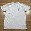O'Neill Surf Co. Size XL Modern Fit Short Sleeve Cream Color Tropical Shirt Unisex T-shirt, Sweatshirt, Hoodie, Long Sleeve Tee - T-Shirt, Sweatshirt, Hoodie