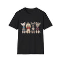 Cute Dogs Fashion Vintage Black Tee Dog Lover Graphic T-Shirt Unisex T-shirt, Sweatshirt, Hoodie, Long Sleeve Tee - T-Shirt, Sweatshirt, Hoodie