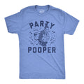 Mens Funny T Shirts Party Pooper Sarcastic Graphic Novelty Tee for Men Unisex T-shirt, Sweatshirt, Hoodie, Long Sleeve Tee - T-Shirt, Sweatshirt, Hoodie