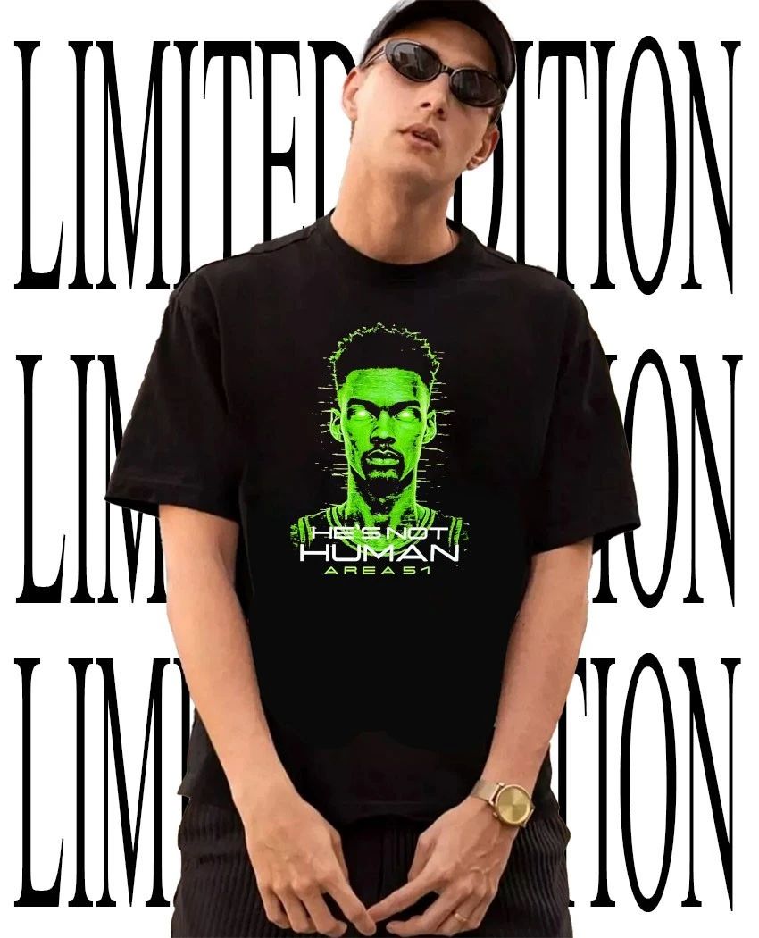 Hes not a human Area 51 Victor Wembanyama San Antonio Spurs shirt Unisex T-shirt, Sweatshirt, Hoodie, Long Sleeve Tee - T-Shirt, Sweatshirt, Hoodie
