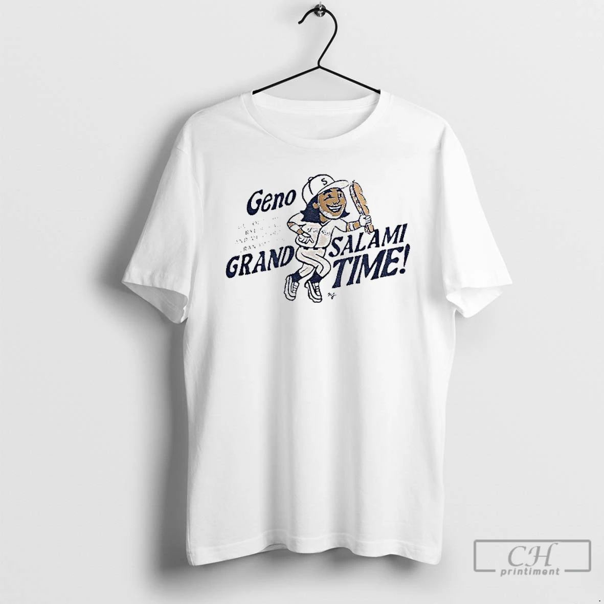 Classic Seattle Mariners Geno Grand Salami Time T Shirts Unisex T-shirt, Sweatshirt, Hoodie, Long Sleeve Tee - T-Shirt, Sweatshirt, Hoodie