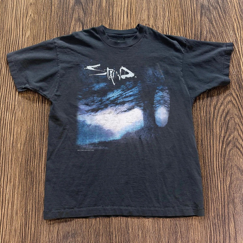 HOT! Staind Band Black Short Sleeve Unisex Black T-shirt Size S-5XL Unisex T-shirt, Sweatshirt, Hoodie, Long Sleeve Tee - T-Shirt, Sweatshirt, Hoodie