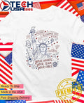 Liberty 4th of July pledge allegiance to your hands your team your vibes shirt Unisex T-shirt, Sweatshirt, Hoodie, Long Sleeve Tee - T-Shirt, Sweatshirt, Hoodie