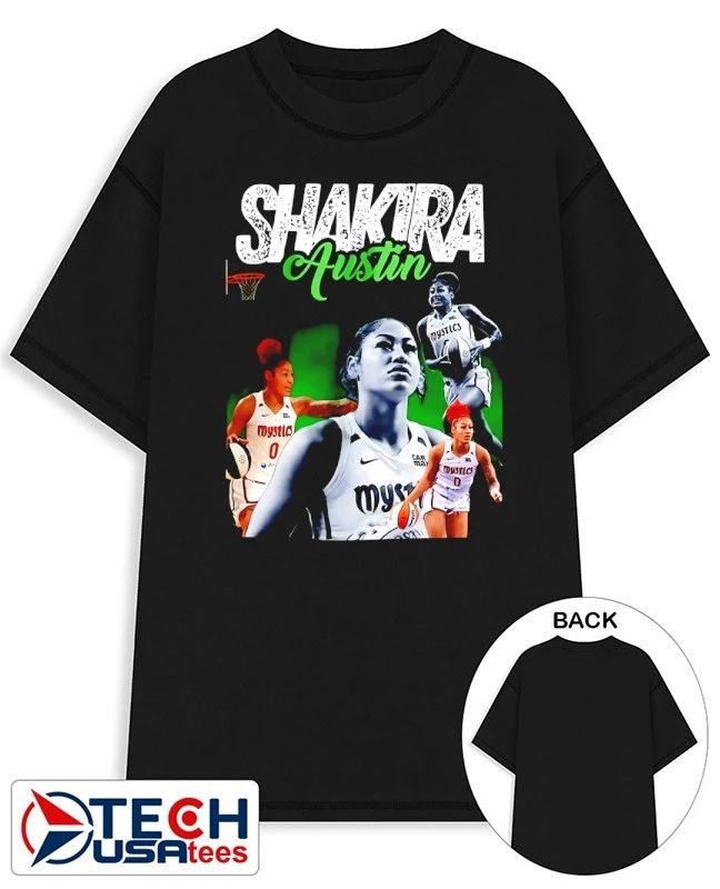 Shakira Austin Washington Mystics Basketball graphic shirt Unisex T-shirt, Sweatshirt, Hoodie, Long Sleeve Tee - T-Shirt, Sweatshirt, Hoodie