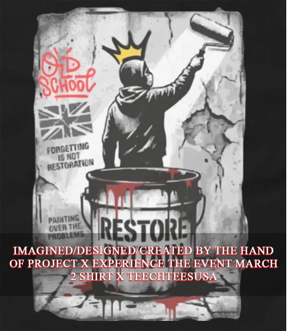 Restore Britain old school shirt Unisex T-shirt, Sweatshirt, Hoodie, Long Sleeve Tee - T-Shirt, Sweatshirt, Hoodie
