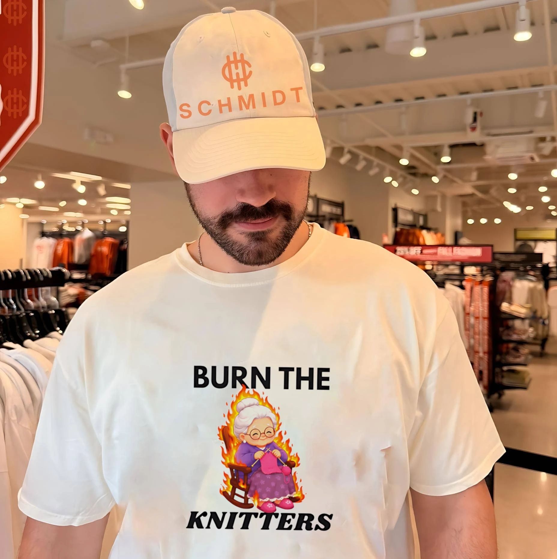 Burn the Knitters knitting funny grandma shirt Unisex T-shirt, Sweatshirt, Hoodie, Long Sleeve Tee - T-Shirt, Sweatshirt, Hoodie