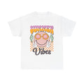 Summer Vibes Smiley T-Shirt | Retro Shell Sunglasses, Peace Signs Unisex T-shirt, Sweatshirt, Hoodie, Long Sleeve Tee - T-Shirt, Sweatshirt, Hoodie
