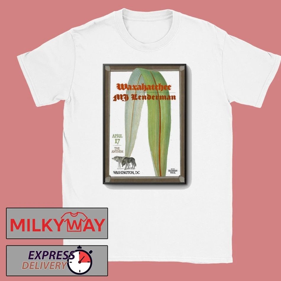 Waxahatchee & MJ Lenderman Washington DC On Apr 17 2026 Tour Poster shirt Unisex T-shirt, Sweatshirt, Hoodie, Long Sleeve Tee - T-Shirt, Sweatshirt, Hoodie