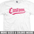 Custom 76er Jersey T-Shirt Old English Sports Team Personalize Logo Design Print Unisex T-shirt, Sweatshirt, Hoodie, Long Sleeve Tee - T-Shirt, Sweatshirt, Hoodie
