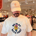 Guardians We Play With Heart Spicy Mustard Hot Dog Mascot Shirt Unisex T-shirt, Sweatshirt, Hoodie, Long Sleeve Tee - T-Shirt, Sweatshirt, Hoodie