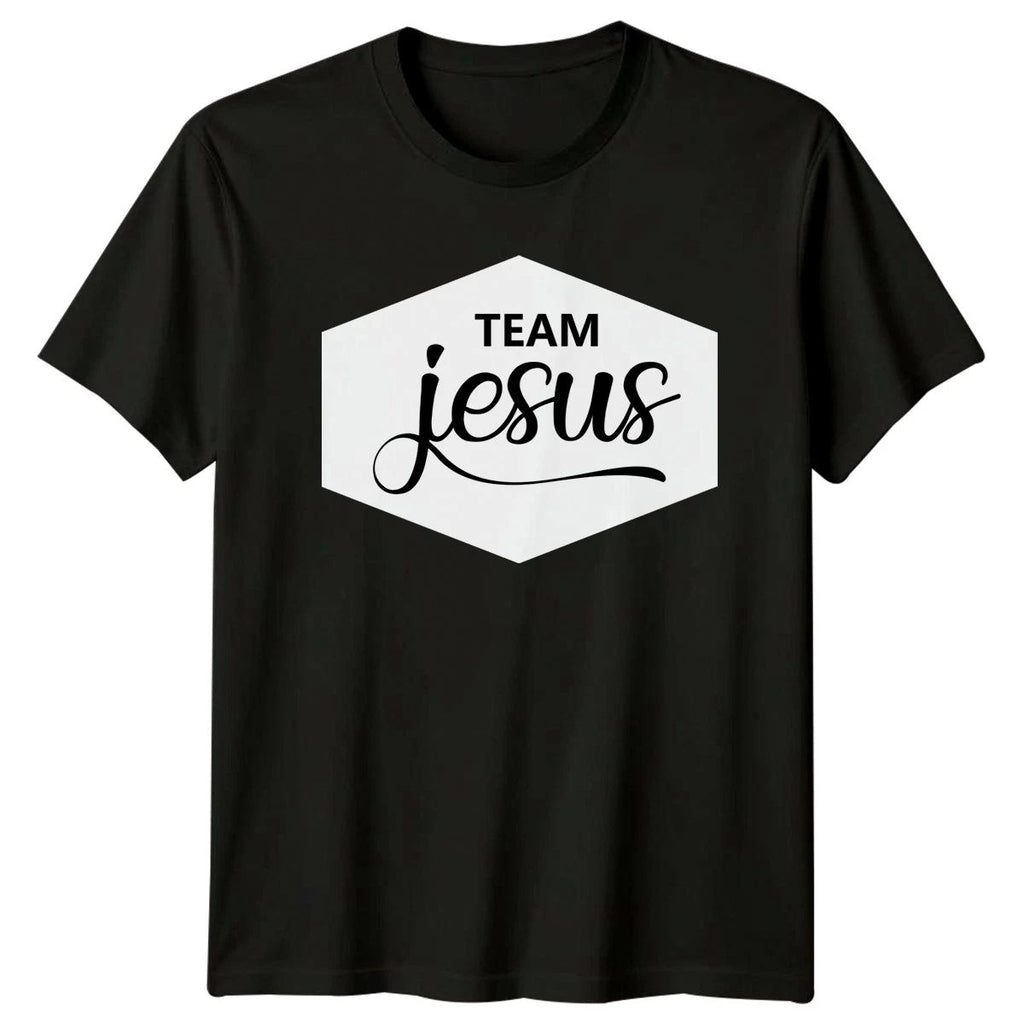 Team Jesus T-Shirt Religious Christian Birthday Gift For Him And Her Unisex T-shirt, Sweatshirt, Hoodie, Long Sleeve Tee - T-Shirt, Sweatshirt, Hoodie