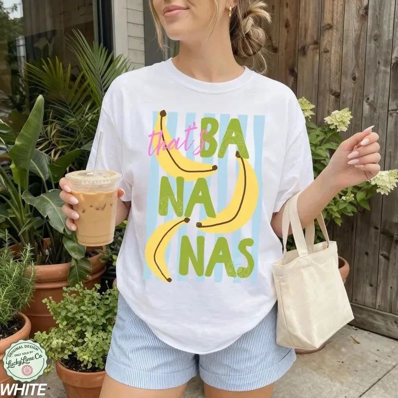 That's Bananas Shirt, Summer Fruit Tshirt, Food Pun Shirt Unisex T-shirt, Sweatshirt, Hoodie, Long Sleeve Tee - T-Shirt, Sweatshirt, Hoodie