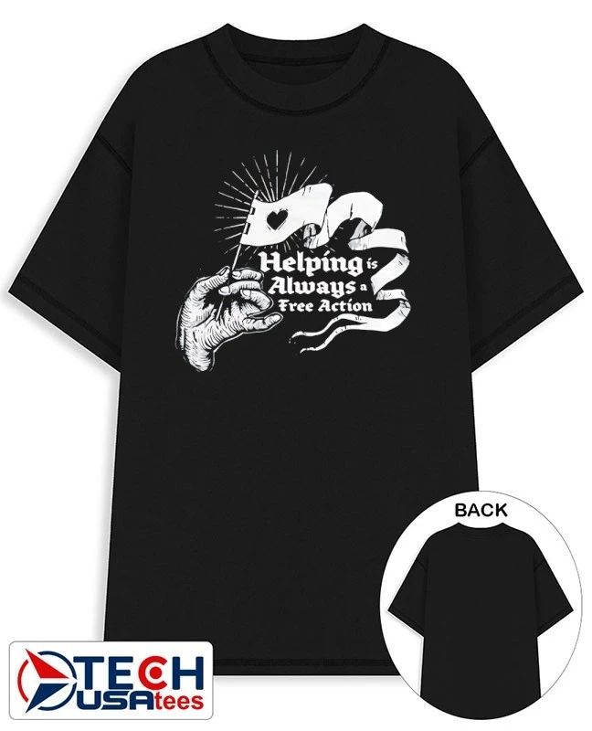 McElroy helping is always a free action shirt Unisex T-shirt, Sweatshirt, Hoodie, Long Sleeve Tee - T-Shirt, Sweatshirt, Hoodie