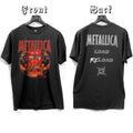 Metallica Load Vintage Tracklist 1996-1997 Black 2 side T-shirt S-5XL Unisex T-shirt, Sweatshirt, Hoodie, Long Sleeve Tee - T-Shirt, Sweatshirt, Hoodie