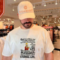 God is my boss and Im his employee Im very thankful for my everyday salary called life Simpson shirt - T-Shirt, Sweatshirt, Hoodie