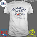 U.S. Adaptive Open 2026 Ahead White Instant Classic Tri-Blend Shirt Unisex T-shirt, Sweatshirt, Hoodie, Long Sleeve Tee - T-Shirt, Sweatshirt, Hoodie