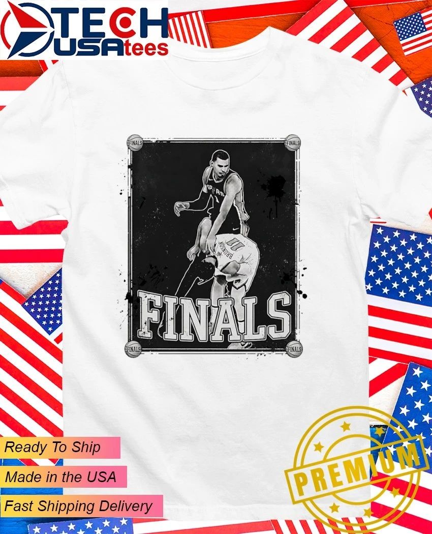 Spurs vs Knicks 2026 NBA Finals Game 3 Victor Wembanyama shoves Jalen Brunson shirt Unisex T-shirt, Sweatshirt, Hoodie, Long Sleeve Tee - T-Shirt, Sweatshirt, Hoodie