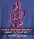 Chicago Cubs hit field run Nico does everything shirt Unisex T-shirt, Sweatshirt, Hoodie, Long Sleeve Tee - T-Shirt, Sweatshirt, Hoodie