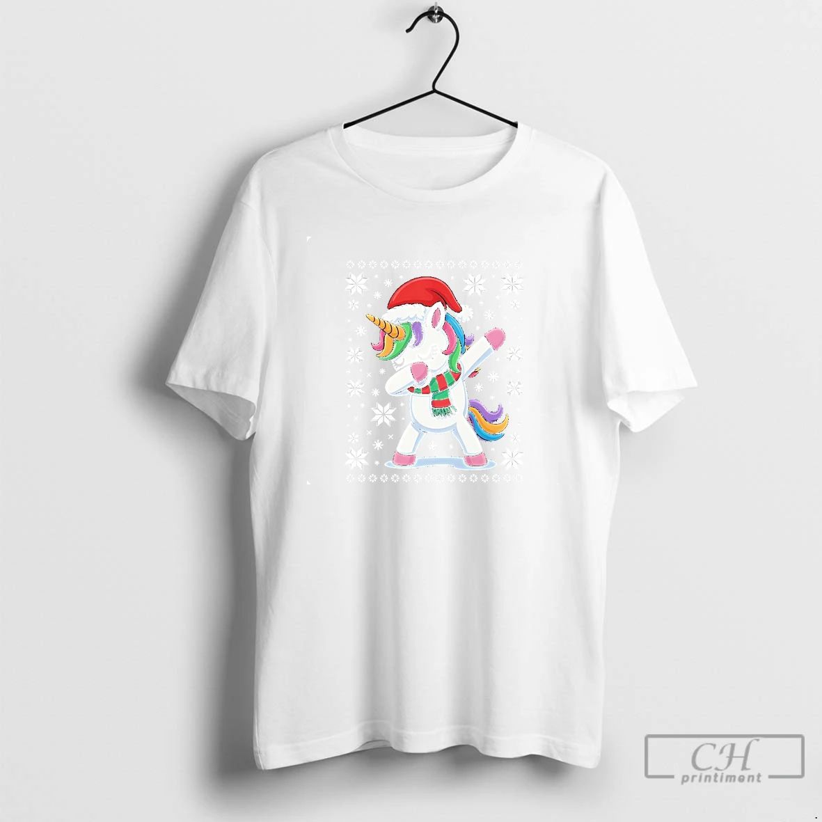 Classic Unicorn Dabbing Christmas T Shirts Unisex T-shirt, Sweatshirt, Hoodie, Long Sleeve Tee - T-Shirt, Sweatshirt, Hoodie