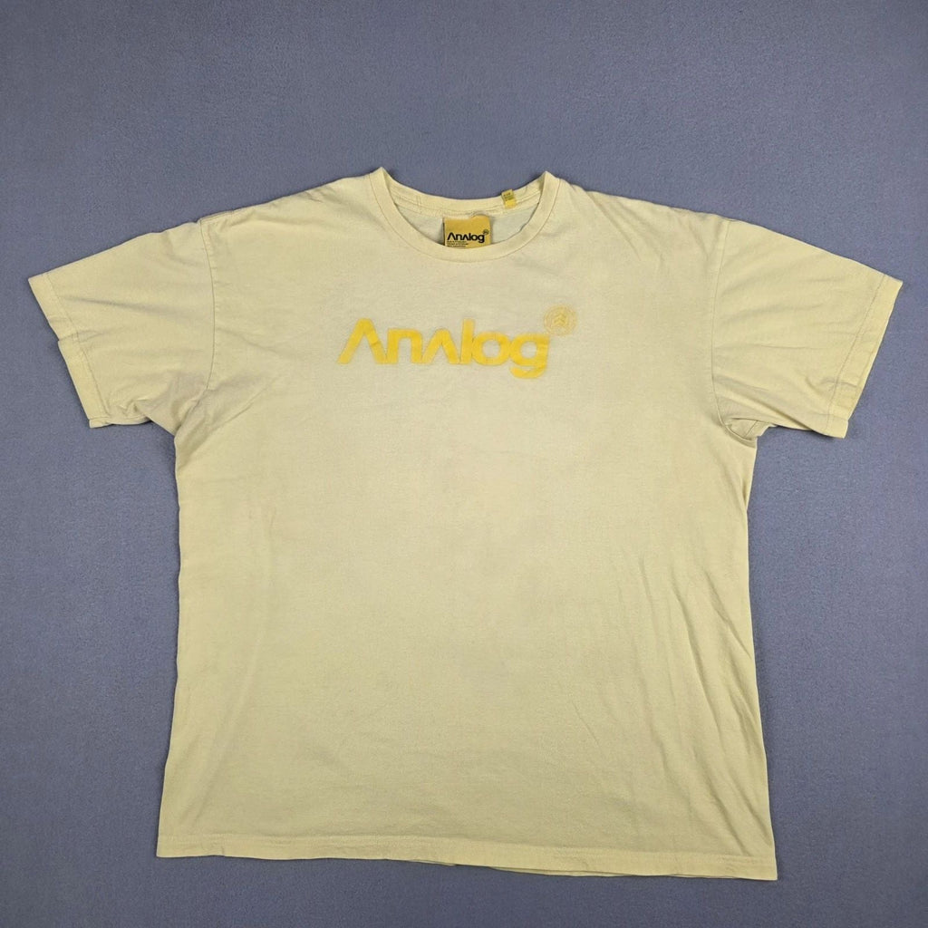 Vintage Burton Analog Shirt Mens X-Large Yellow Snowboarding Ski Surf Skate Logo Unisex T-shirt, Sweatshirt, Hoodie, Long Sleeve Tee - T-Shirt, Sweatshirt, Hoodie