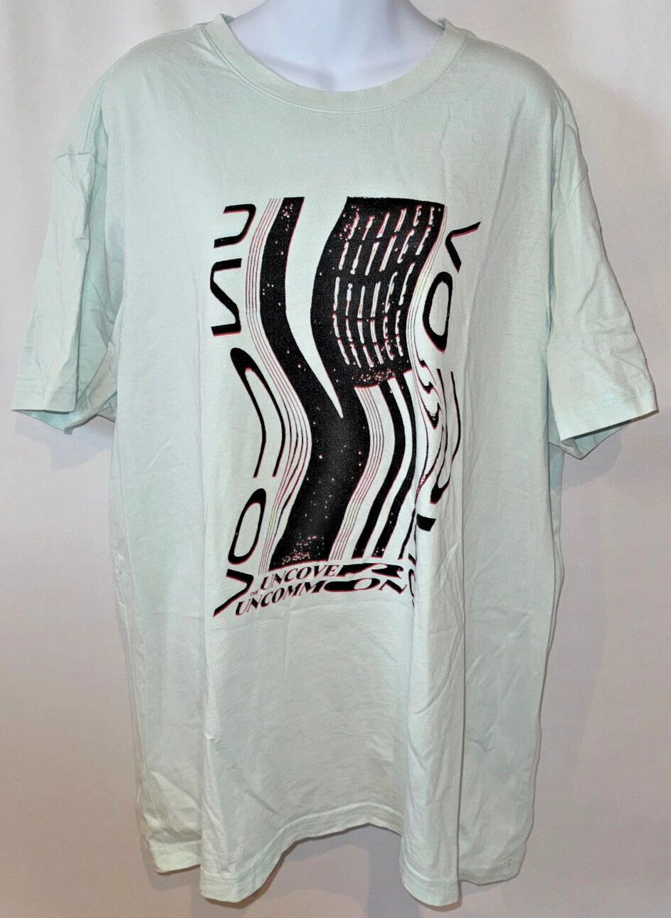 STANCE The Crew T skate surf Uncover the Uncommon aqua blue T Shirt Mens XXL Unisex T-shirt, Sweatshirt, Hoodie, Long Sleeve Tee - T-Shirt, Sweatshirt, Hoodie