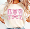 Soft Girl Aesthetic Heart Bow Comfort Tee Romantic Coquette Style Shirt Unisex T-shirt, Sweatshirt, Hoodie, Long Sleeve Tee - T-Shirt, Sweatshirt, Hoodie