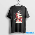Elegant Unicorn Christmas Stars Scarf Tshirts Sweater Unisex T-shirt, Sweatshirt, Hoodie, Long Sleeve Tee - T-Shirt, Sweatshirt, Hoodie