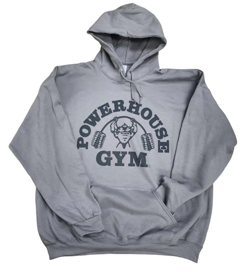 POWERHOUSE GYM old school logo hoodie - weights-fitness-muscle Unisex T-shirt, Sweatshirt, Hoodie, Long Sleeve Tee - T-Shirt, Sweatshirt, Hoodie