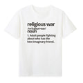 Religious War Definition Activist T-Shirt Unisex T-shirt, Sweatshirt, Hoodie, Long Sleeve Tee - T-Shirt, Sweatshirt, Hoodie