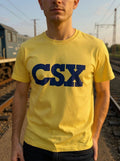 Railroad T-shirt; CSX Railway Unisex T-shirt, Sweatshirt, Hoodie, Long Sleeve Tee - T-Shirt, Sweatshirt, Hoodie