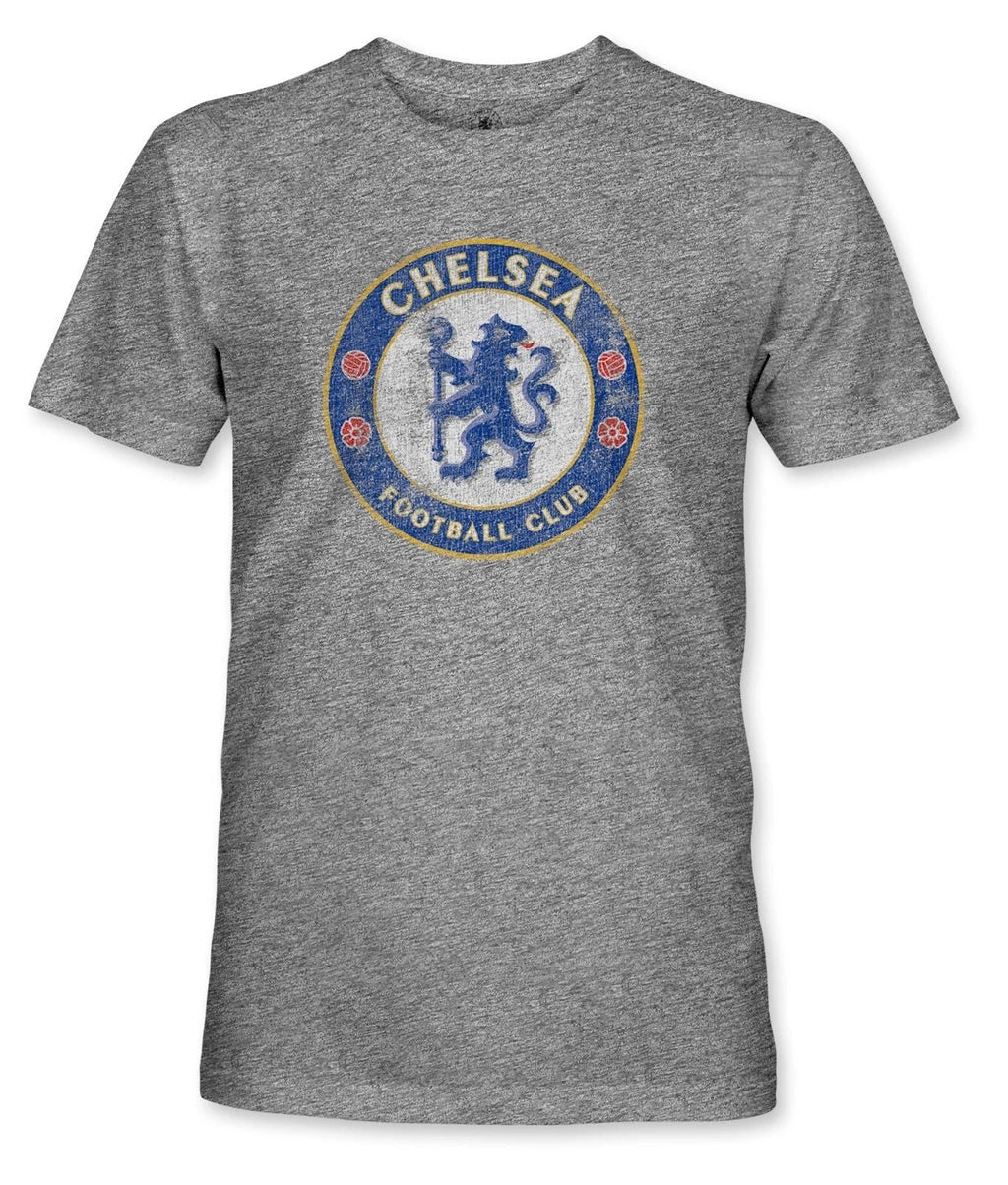 Chelsea FC Color Logo Premium Triblend T-Shirt Grey -  1863FC - New Unisex T-shirt, Sweatshirt, Hoodie, Long Sleeve Tee - T-Shirt, Sweatshirt, Hoodie