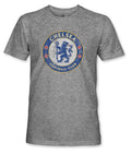 Chelsea FC Color Logo Premium Triblend T-Shirt Grey -  1863FC - New Unisex T-shirt, Sweatshirt, Hoodie, Long Sleeve Tee - T-Shirt, Sweatshirt, Hoodie