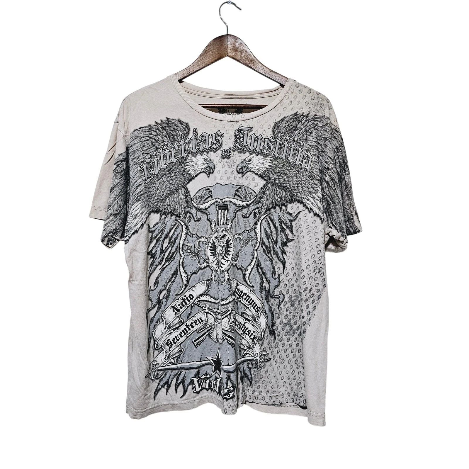Apprime Double Sided Street Fashion T-Shirt Men's Size XL Grunge Gothic Y2k Punk Unisex T-shirt, Sweatshirt, Hoodie, Long Sleeve Tee - T-Shirt, Sweatshirt, Hoodie