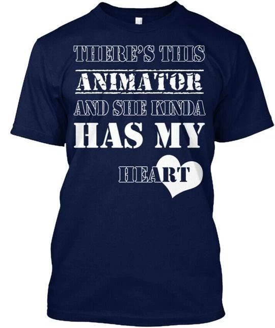 Stylish Theres This Animator There's She Kinda T-shirt Made in USA Size S to 5XL Unisex T-shirt, Sweatshirt, Hoodie, Long Sleeve Tee - T-Shirt, Sweatshirt, Hoodie