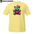 Neon Gangsta Teddy Bear T-Shirt  Urban Heart Crown Street Art Style Unisex T-shirt, Sweatshirt, Hoodie, Long Sleeve Tee - T-Shirt, Sweatshirt, Hoodie