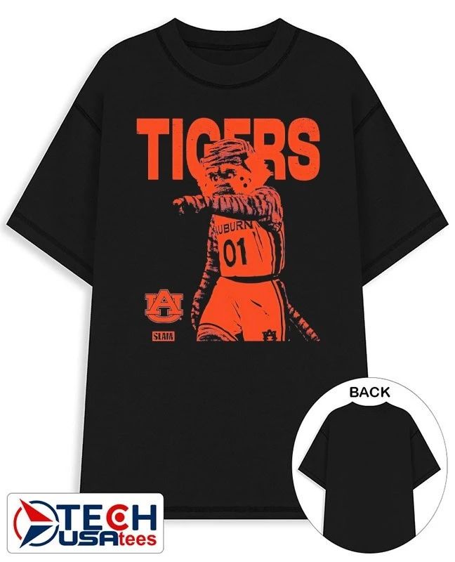Auburn Tigers mascot mode vintage shirt Unisex T-shirt, Sweatshirt, Hoodie, Long Sleeve Tee - T-Shirt, Sweatshirt, Hoodie
