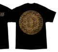 Aztlan T Tee Shirt Lowrider Prophecy Aztec Calendar  DGA Unisex T-shirt, Sweatshirt, Hoodie, Long Sleeve Tee - T-Shirt, Sweatshirt, Hoodie