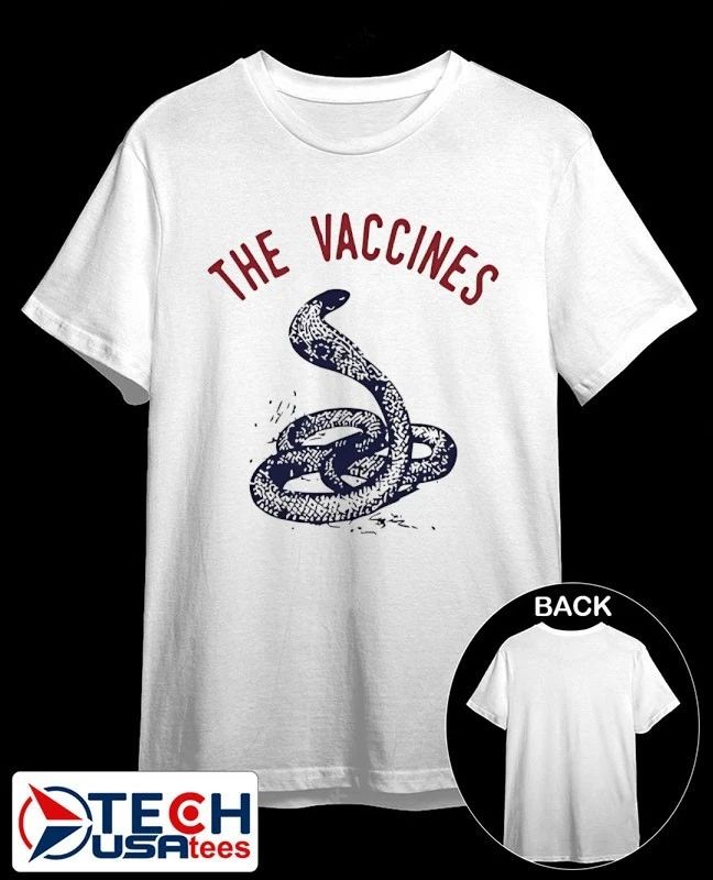 The Vaccines Tour 2026 shirt Unisex T-shirt, Sweatshirt, Hoodie, Long Sleeve Tee - T-Shirt, Sweatshirt, Hoodie
