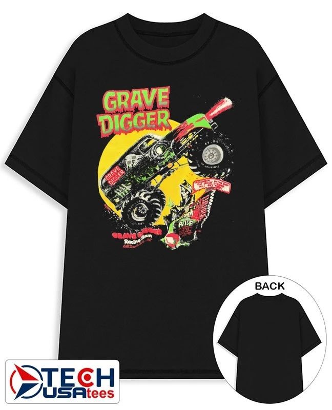 Grave Digger 1990 Monster Truck shirt Unisex T-shirt, Sweatshirt, Hoodie, Long Sleeve Tee - T-Shirt, Sweatshirt, Hoodie