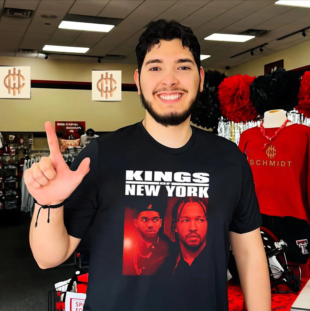 Kings of New York Pop Smoke and NY Knicks Jalen Brunson vintage shirt Unisex T-shirt, Sweatshirt, Hoodie, Long Sleeve Tee - T-Shirt, Sweatshirt, Hoodie