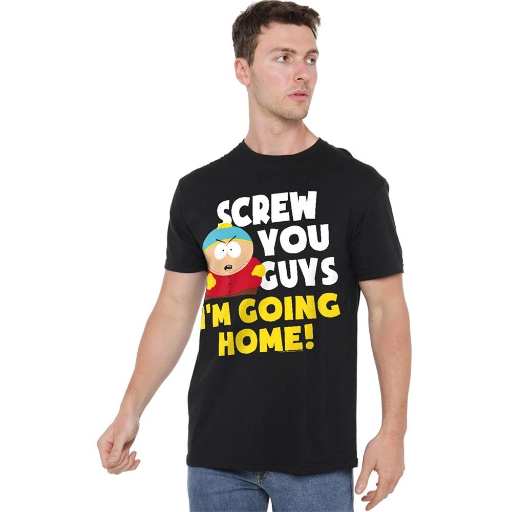 South Park Cartman Screw You Guys T-Shirt S-5XL, Black Unisex T-shirt, Sweatshirt, Hoodie, Long Sleeve Tee - T-Shirt, Sweatshirt, Hoodie