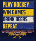 Buffalo Sabres play hockey win games drink beers repeat shirt Unisex T-shirt, Sweatshirt, Hoodie, Long Sleeve Tee - T-Shirt, Sweatshirt, Hoodie