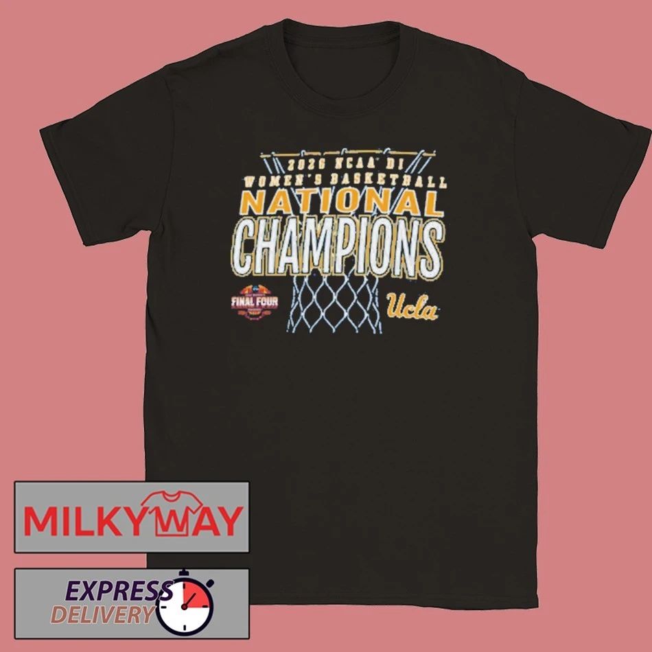 UCLA Bruins Womens Basketball 2026 NCAA National Champions shirt Unisex T-shirt, Sweatshirt, Hoodie, Long Sleeve Tee - T-Shirt, Sweatshirt, Hoodie