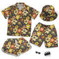 Simple Free Floral Seamless Pattern Short Beach Men Women And Hawaiian Shirt Unisex T-shirt, Sweatshirt, Hoodie, Long Sleeve Tee - T-Shirt, Sweatshirt, Hoodie