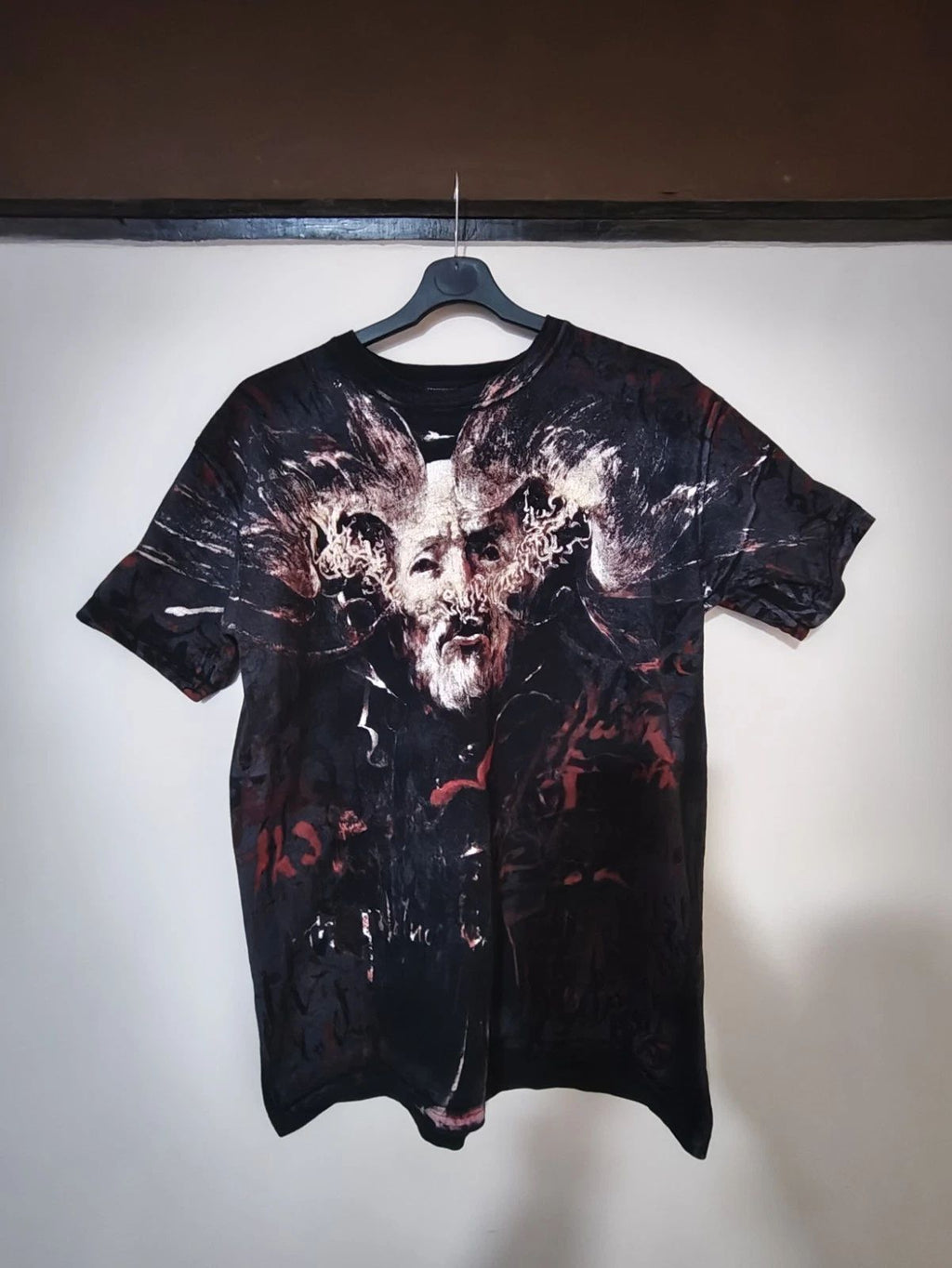 Behemoth -  The Satanist Vintage T-Shirt All Over Print. Large Unisex T-shirt, Sweatshirt, Hoodie, Long Sleeve Tee - T-Shirt, Sweatshirt, Hoodie
