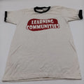Tultex T-Shirt Men's Small White Learning Communities Short Sleeve Unisex T-shirt, Sweatshirt, Hoodie, Long Sleeve Tee - T-Shirt, Sweatshirt, Hoodie
