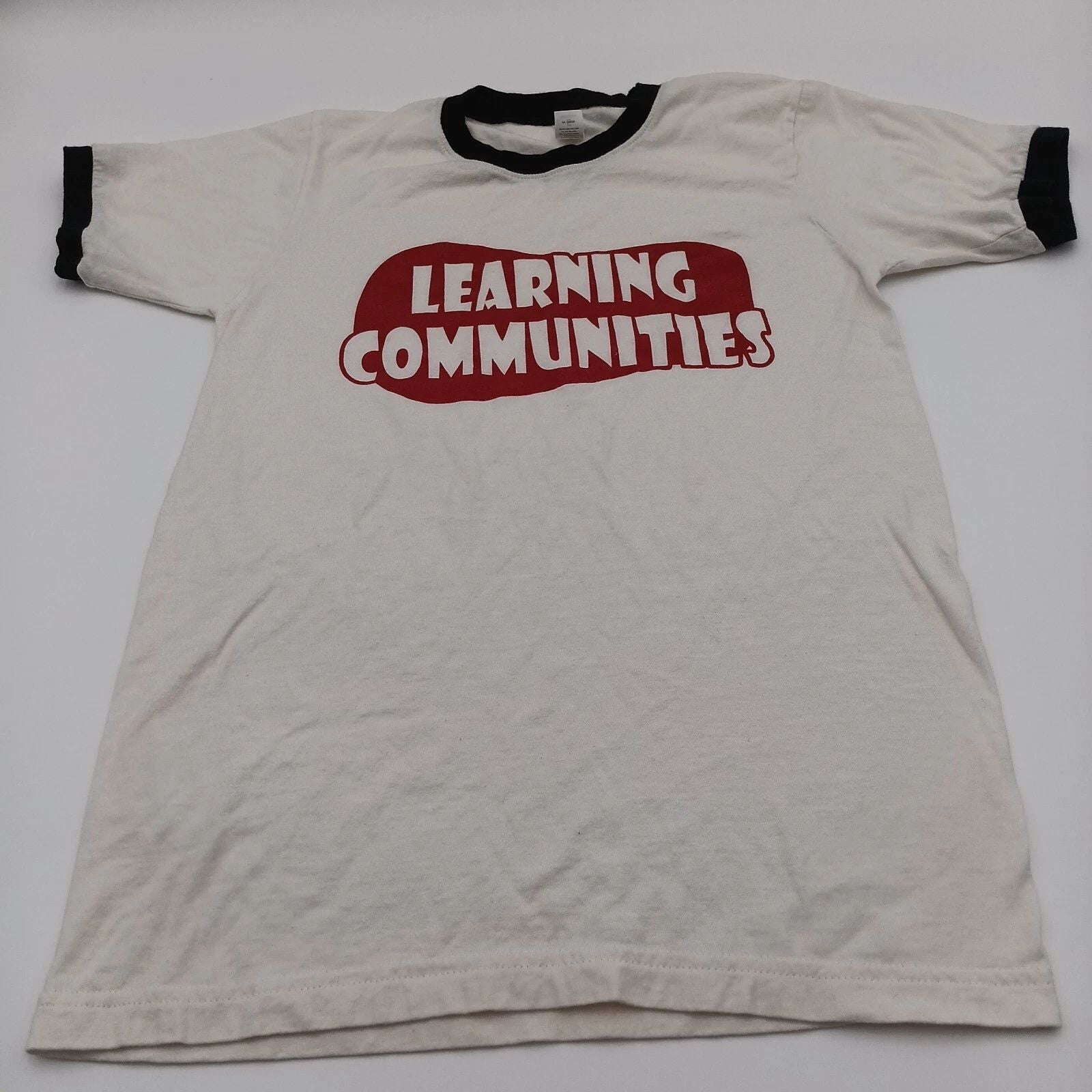Tultex T-Shirt Men's Small White Learning Communities Short Sleeve Unisex T-shirt, Sweatshirt, Hoodie, Long Sleeve Tee - T-Shirt, Sweatshirt, Hoodie