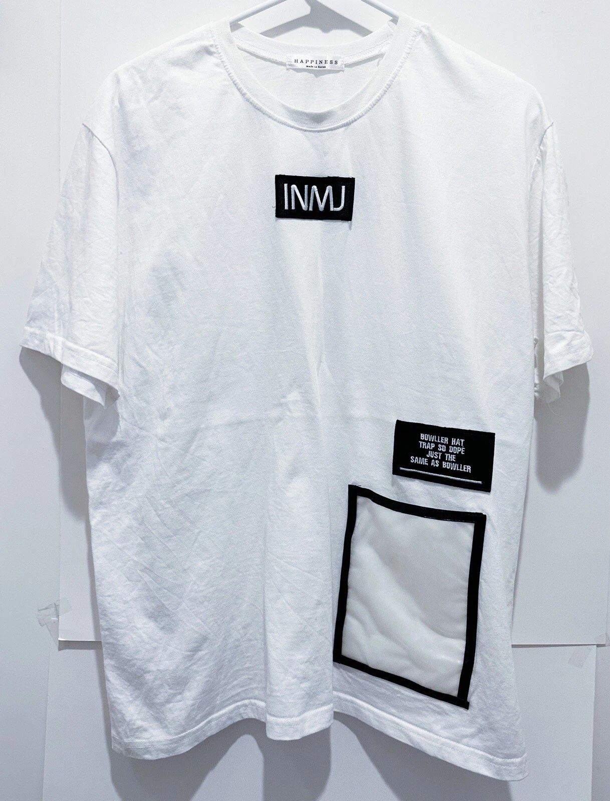 NEW Men's White Korea Stylish Short Sleeve T-Shirt Unisex T-shirt, Sweatshirt, Hoodie, Long Sleeve Tee - T-Shirt, Sweatshirt, Hoodie